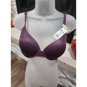 MAIDENFORM Dreamwire Convertible Push Up Venetian Plum Purple Bra Women 38B